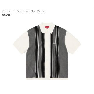 シュプリーム(Supreme)のSupreme Stripe Button Up Polo(ポロシャツ)