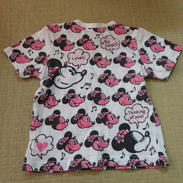 Disney(ディズニー)のミニーマウス Tシャツ 80 キッズ/ベビー/マタニティのベビー服(~85cm)(Ｔシャツ)の商品写真