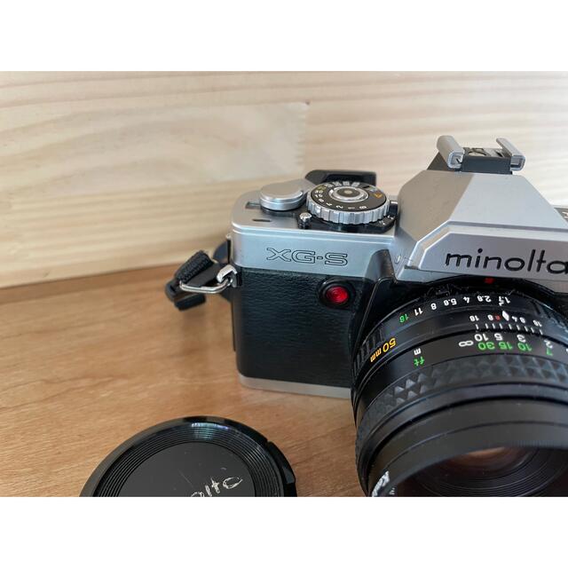 KONICA MINOLTA(コニカミノルタ)のMINOLTA XG-S カメラ　レトロカメラ　ジャンク品 スマホ/家電/カメラのカメラ(フィルムカメラ)の商品写真