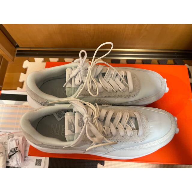 SACAI×NIKE LDV WAFFLE TRIPLE WHITE