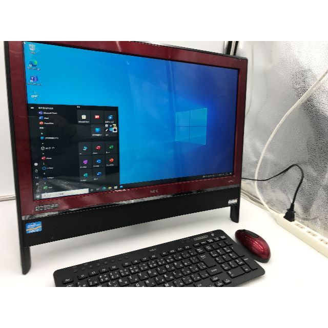 NEC(エヌイーシー)の【美品】 デスクトップPC ・NEC「インテルCore7搭載」SSD 管理No7 スマホ/家電/カメラのPC/タブレット(デスクトップ型PC)の商品写真