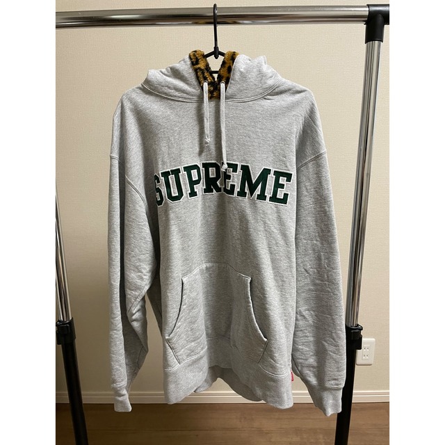 Supreme Leopard Trim Hooded Sweatshirt | hartwellspremium.com