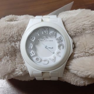 マークバイマークジェイコブス(MARC BY MARC JACOBS)の専用　MARC JACOBS 時計 白(腕時計)