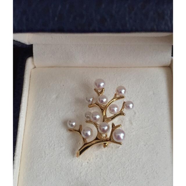 アクセサリーMIKIMOTO ・Kofuku no ki ・ミキモト・18K ブローチ 美品 アクセサリーMIKIMOTO ・Kofuku no ki ・ミキモト・18K ブローチ 美品