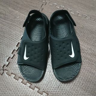 ナイキ(NIKE)のNIKE サンダル キッズ 21センチ ブラック ナイキ(サンダル)