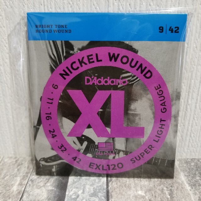 ☆新品☆　D'Addario ダダリオ エレキギター弦 EXL120 楽器のギター(弦)の商品写真