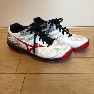 ミズノ(MIZUNO)のテニスシューズ　ミズノ　mizuno BREAKSHOT  24.5cm(シューズ)