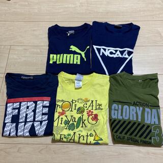 プーマ(PUMA)の春夏⭐︎ Tシャツ　半袖　150cm ５枚セット(Tシャツ/カットソー)