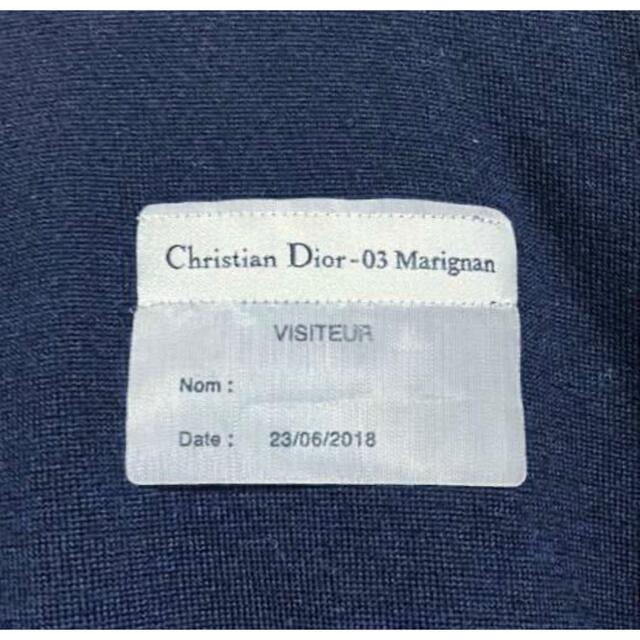 Dior Homme ディオール19ss サマーニットセーターu3000S ネイビー 商品