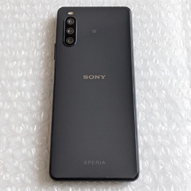 【極美品】Xperia 10 Ⅲ Lite 黒（XQ-BT44）DSDVスマホ/家電/カメラ