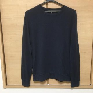 アーペーセー(A.P.C)のアーペーセー　APC サーマル　カットソー　ロンT ネイビー　Sサイズ(Tシャツ/カットソー(七分/長袖))