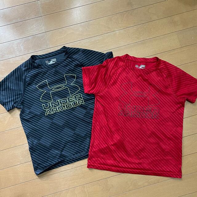 UNDER ARMOUR(アンダーアーマー)の2枚セット◆アンダーアーマー◆半袖Tシャツ◆140 キッズ/ベビー/マタニティのキッズ服男の子用(90cm~)(Tシャツ/カットソー)の商品写真