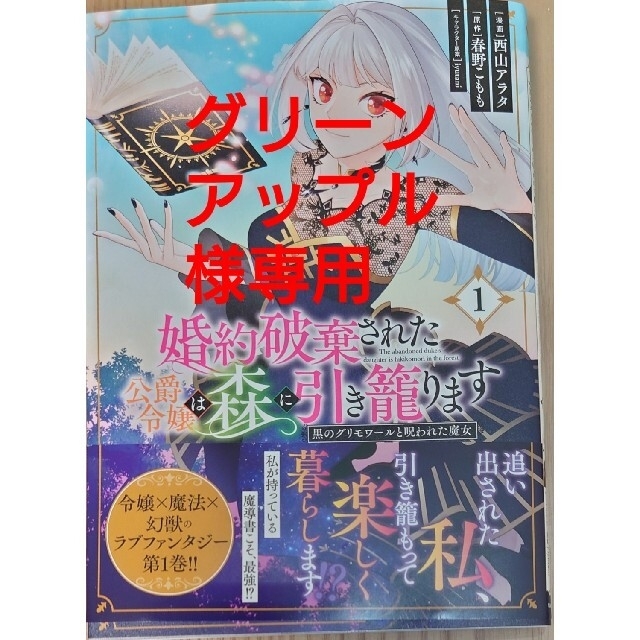 角川書店(カドカワショテン)の婚約破棄された公爵令嬢は森に引き籠ります１　王妃になる予定でしたが、偽聖女の３ エンタメ/ホビーの漫画(その他)の商品写真