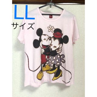 ディズニー(Disney)のディズニー tシャツ ピンク ミッキー ミニー(Tシャツ(半袖/袖なし))