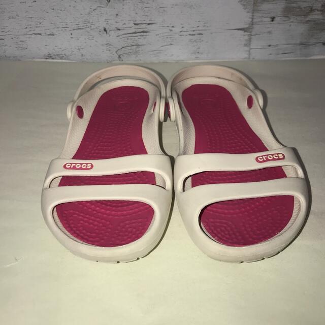 crocs(クロックス)のcrocsクロックス バックストラップサンダル w5(22) PINK レディースの靴/シューズ(サンダル)の商品写真