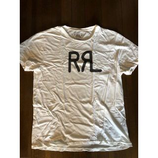 ダブルアールエル(RRL)のshun様専用　RRL ラルフローレン　ロゴ Tシャツ　白　L(Tシャツ/カットソー(半袖/袖なし))