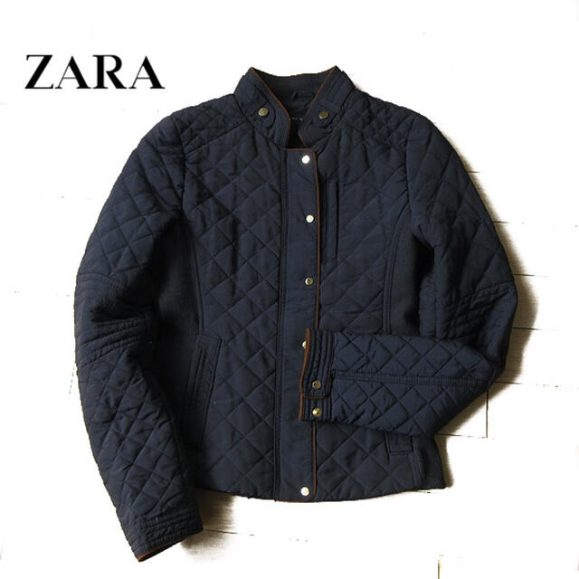 ZARA - 超美品 (EUR)XS ザラ ZARA WOMAN キルティングジャケットの通販 by チワワクリ's shop｜ザラならラクマ