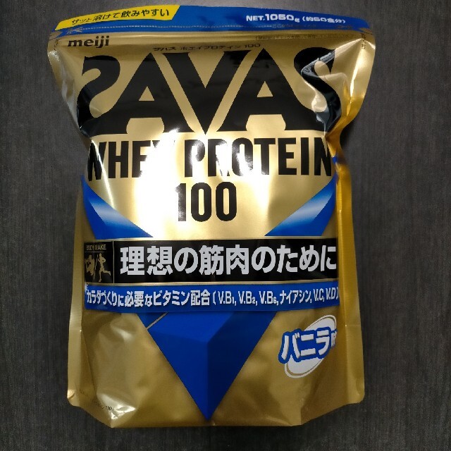 SAVAS - ザバス ホエイプロテイン100 バニラ味1050gの通販 by KG's ...