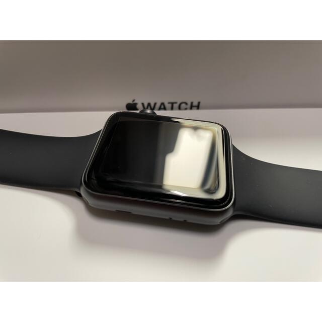 Apple Watch(アップルウォッチ)のApple Watch series 3  42mm  GPSモデル スマホ/家電/カメラのスマートフォン/携帯電話(その他)の商品写真