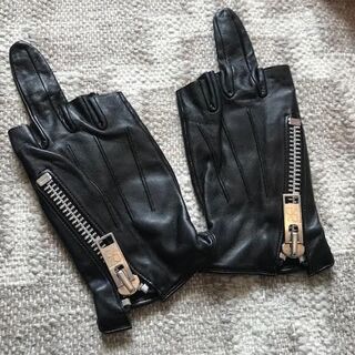 99%IS- LEATHER HALF GLOVE レザーグローブ