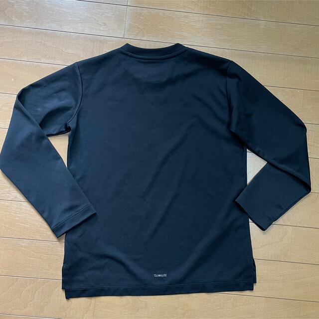 adidas(アディダス)のアディダス◆長袖Tシャツ◆140 キッズ/ベビー/マタニティのキッズ服男の子用(90cm~)(Tシャツ/カットソー)の商品写真