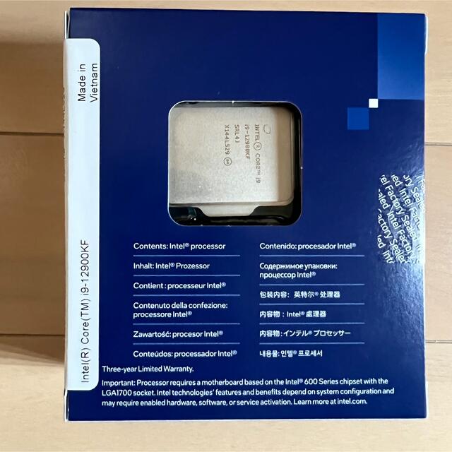 【新品未開封】Intel Core i9-12900KF