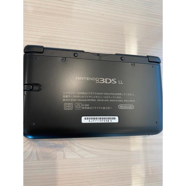 ニンテンドー3DS - 美品 ニンテンドー3DS LL ブラック 本体の通販 by 