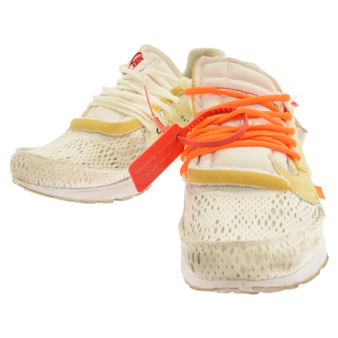 Offwhite☆NikeナイキThe Ten Prestoオフホワイト27.5-