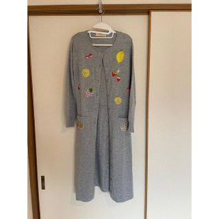 フランシュリッペ(franche lippee)の【フランシュリッペ】刺繍ロンカーディガン(カーディガン)