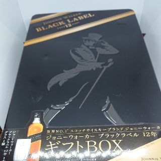 キリン(キリン)のジョニーウォーカー　ブラックラベル12年ギフトBOXの空缶(その他)