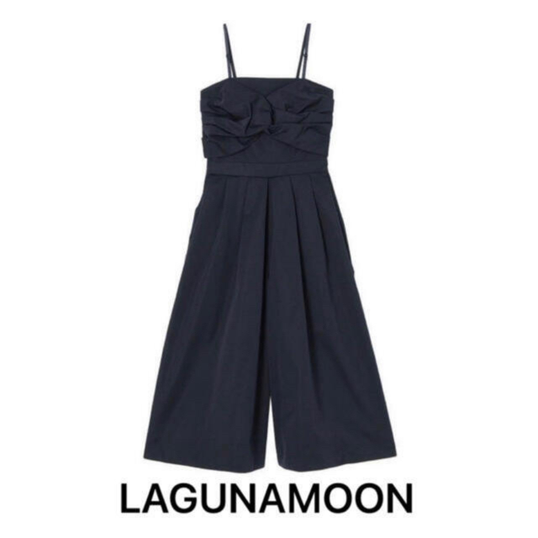 LagunaMoon - ベア ガウチョ パンツ オールインワン lady ツイスト