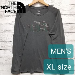 ザノースフェイス(THE NORTH FACE)の✨カモフラ✨ ノースフェイス メンズロンT XL キャンプ アウトドア(Tシャツ/カットソー(七分/長袖))