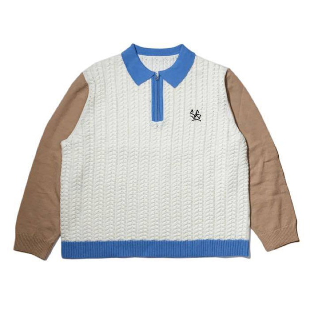 ttt_msw knit polo ニットポロ