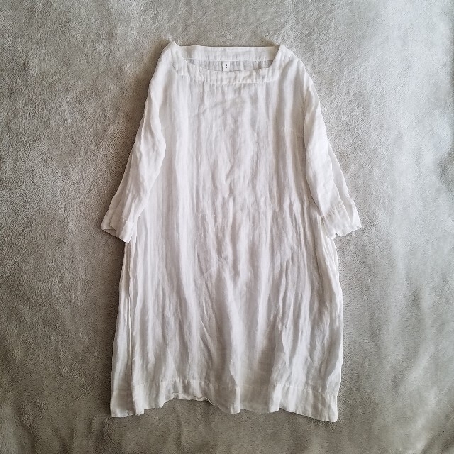 [prit] linen tunic one-piece レディースのワンピース(ひざ丈ワンピース)の商品写真
