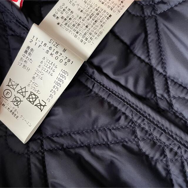 BEAMS(ビームス)のBEAMS SSZ FENCE QUILT JKT ネイビー M メンズのジャケット/アウター(ブルゾン)の商品写真