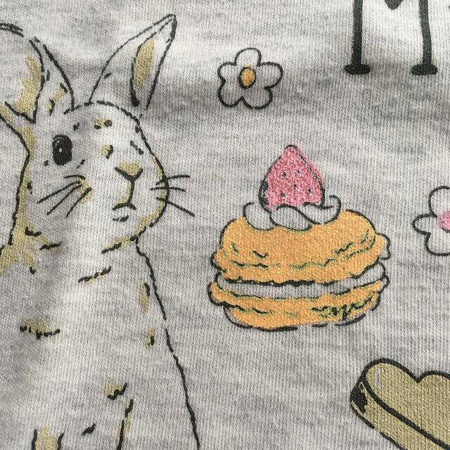 しまむら(シマムラ)の長袖Tシャツ　2枚セット　110 キッズ/ベビー/マタニティのキッズ服女の子用(90cm~)(Tシャツ/カットソー)の商品写真