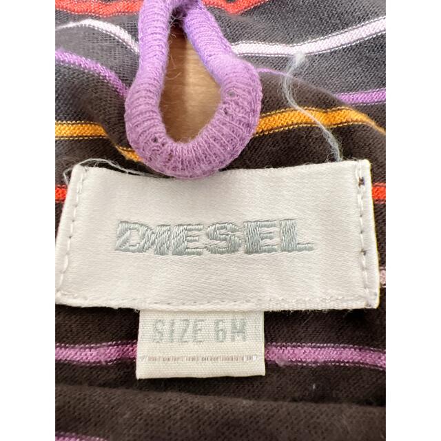 DIESEL(ディーゼル)のdiesel ディーゼル　ベビーキッズ　ワンピース　Tシャツ　70 80 女の子 キッズ/ベビー/マタニティのベビー服(~85cm)(ワンピース)の商品写真