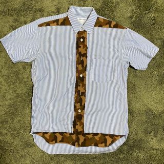 コム デ ギャルソン(COMME des GARCONS) カモフラ シャツ(メンズ)の