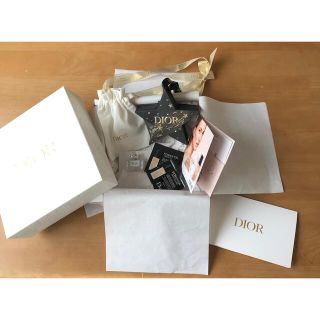 クリスチャンディオール(Christian Dior)の【美品】クリスチャンDiorギフトBOX＆フレグランス、ノベルティセット(ノベルティグッズ)