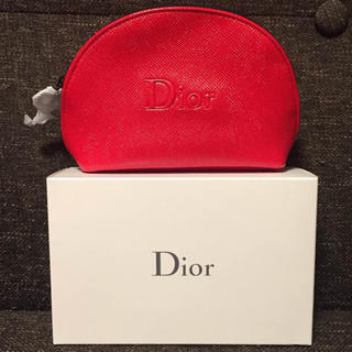 ディオール(Dior)のDior ポーチ RED(ポーチ)