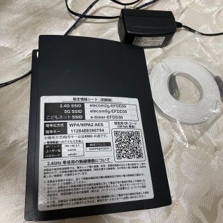 エレコム(ELECOM)のELECOM無線LANルーター(PC周辺機器)