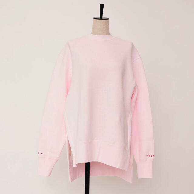 neemee  TRUE COTTON SIDE SLIT SWEAT