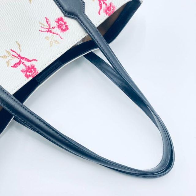 ✨超希少・極美品✨ ロエベ Tショッパー トート 花柄 アナグラム キャンバス
