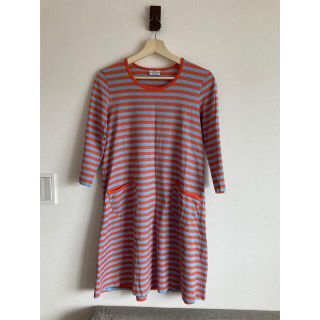 マリメッコ(marimekko)のマリメッコ　ボーダーワンピース(ワンピース)