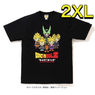 アベイシングエイプ(A BATHING APE)の新品 2XL BAPE × DRAGONBALL Z BABY MILO(Tシャツ/カットソー(半袖/袖なし))