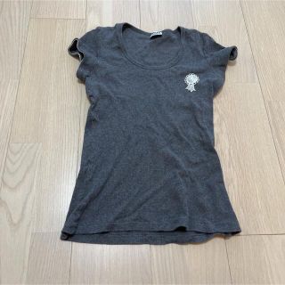 ドルチェアンドガッバーナ(DOLCE&GABBANA)の新品 未使用 Tシャツ ドルガバ ドルチェアンドガッバーナ グレー レディース(Tシャツ(半袖/袖なし))