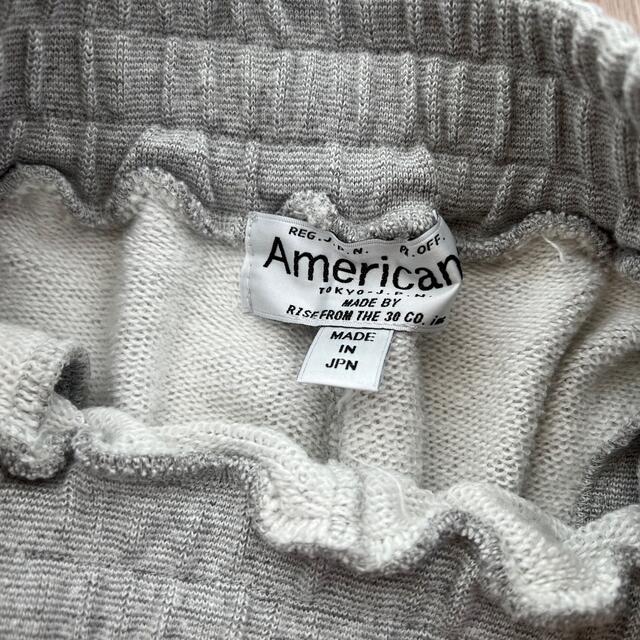 DEUXIEME CLASSE(ドゥーズィエムクラス)の【AMERICANA/アメリカーナ】 SWEAT パンツ　グレー　36 レディースのパンツ(カジュアルパンツ)の商品写真