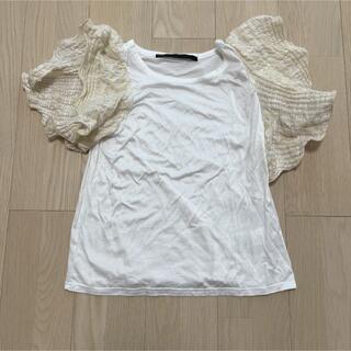 ヨシオクボ(yoshio kubo)の新品 未使用 トップス Tシャツ ミュラーオブヨシオクボ ホワイト 白 白シャツ(Tシャツ(半袖/袖なし))