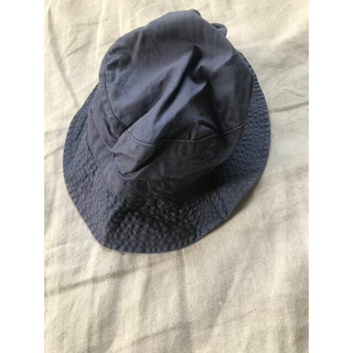 プチバトー(PETIT BATEAU)のプチバトー　ネイビー帽子　12/18m 81cm(帽子)