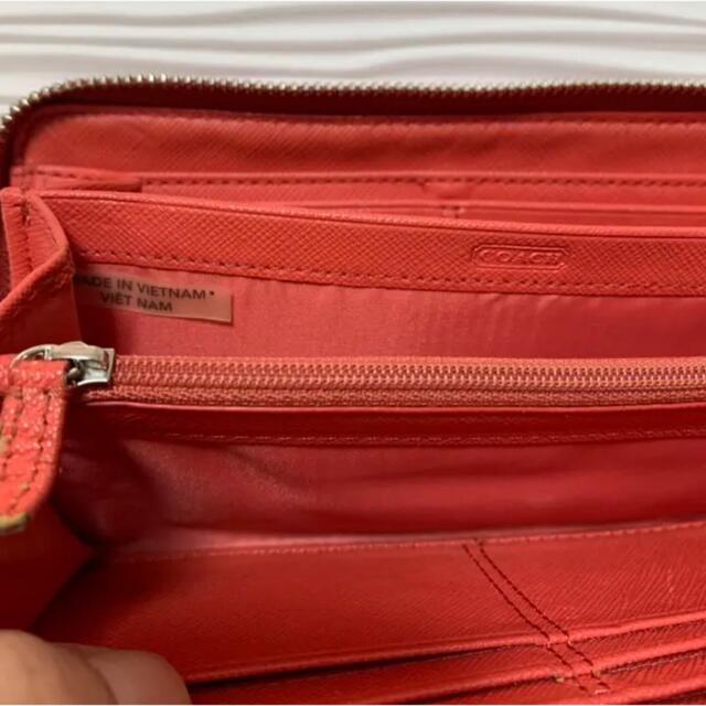 COACH(コーチ)の☆☆売り切り価格☆☆【コーチ】長財布 オレンジ レディースのファッション小物(財布)の商品写真